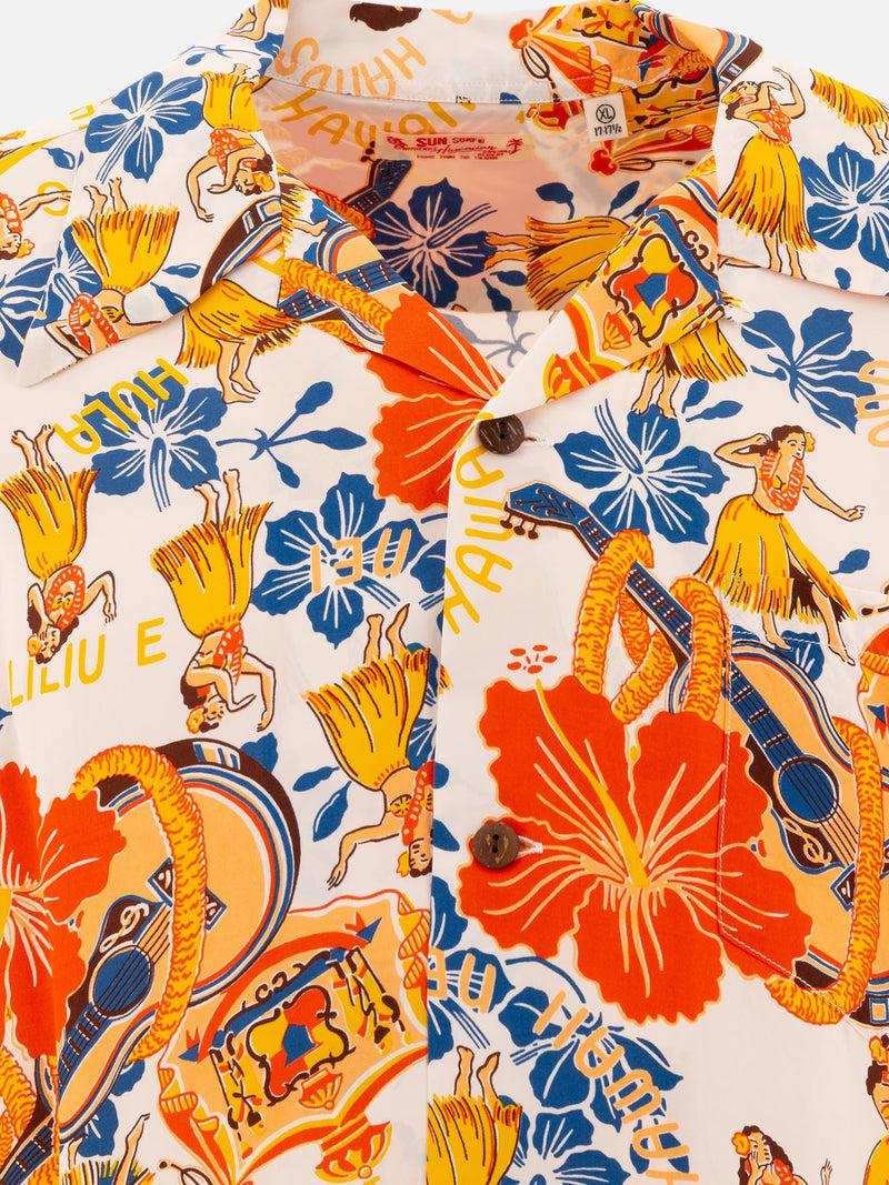 Vietti Sun Surf Camicia "Lovely Hula Hands" Nuova