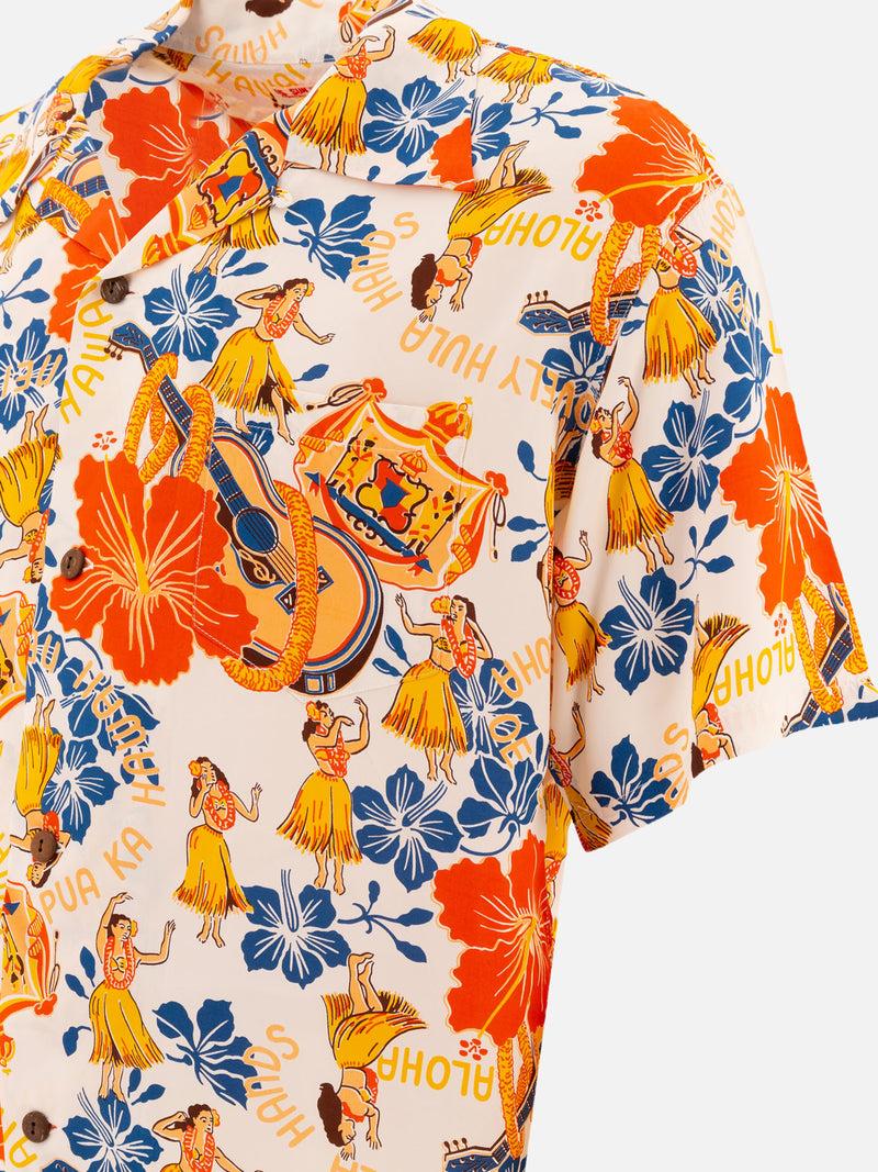 Vietti Sun Surf Camicia "Lovely Hula Hands" Nuova