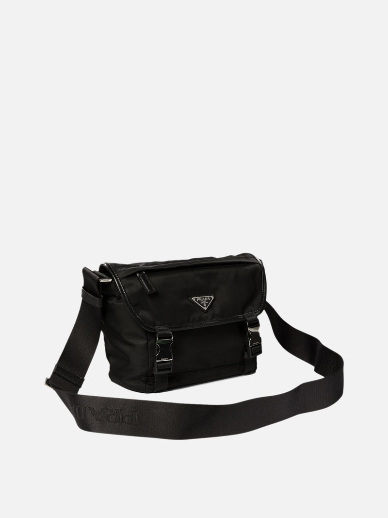 Vietti Prada Borsa a tracolla in Re-Nylon e Saffiano Convenienza