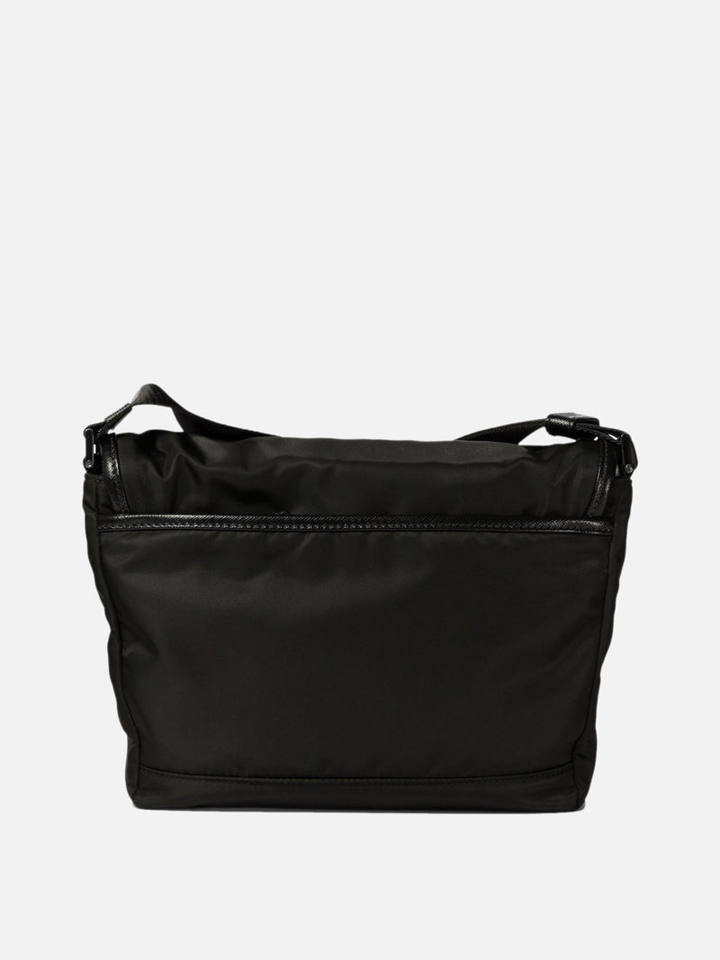 Vietti Prada Borsa a tracolla in Re-Nylon e Saffiano Convenienza