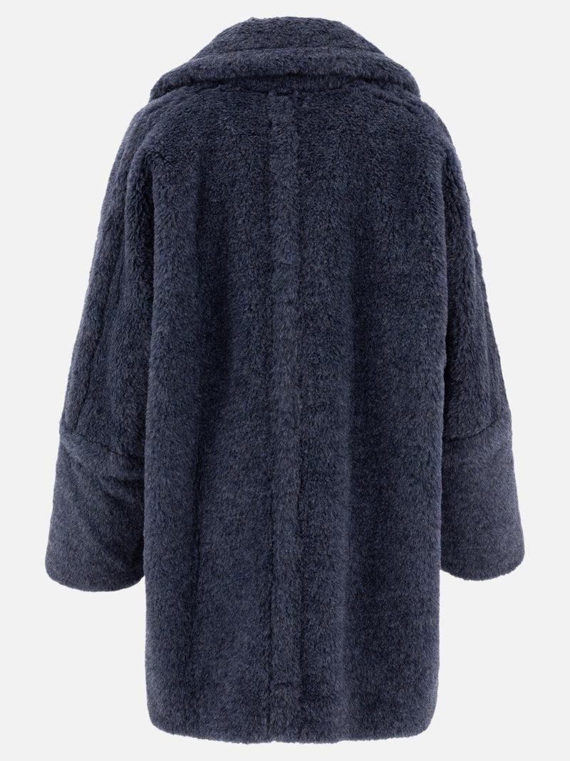 Vietti Max Mara Cappotto corto in alpaca e lana "Teddy Bear Icon" Nuova