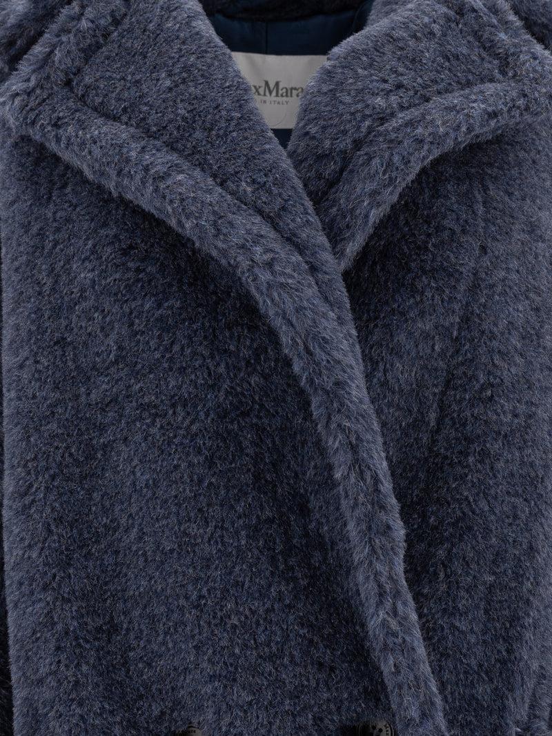 Vietti Max Mara Cappotto corto in alpaca e lana "Teddy Bear Icon" Nuova