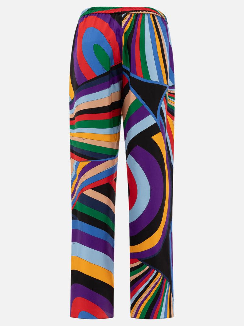 Vietti Pucci Pantaloni con stampa Iride Italy
