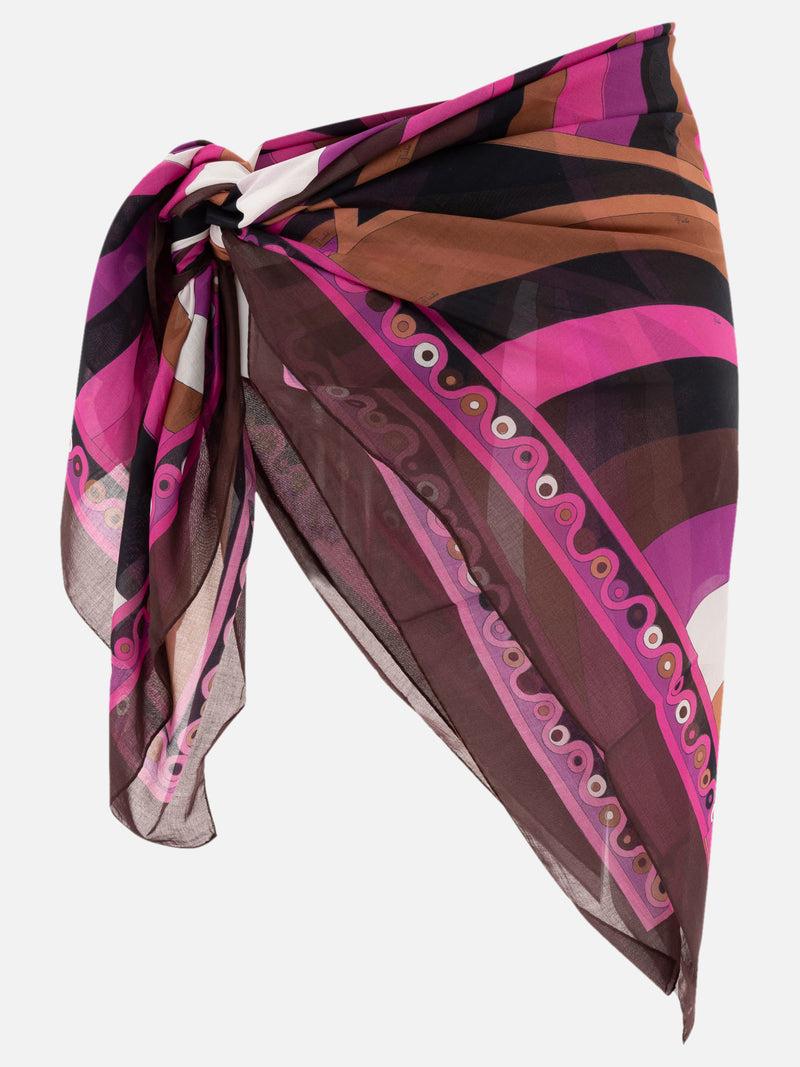 Vietti Pucci Sarong con stampa Iride e Onde Nuovo