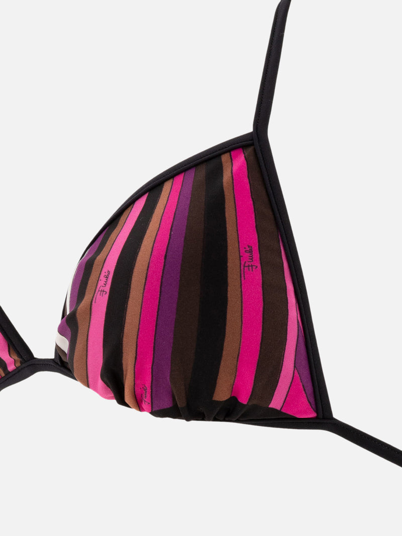 Vietti Pucci Top bikini con stampa Iride Qualità Garantita