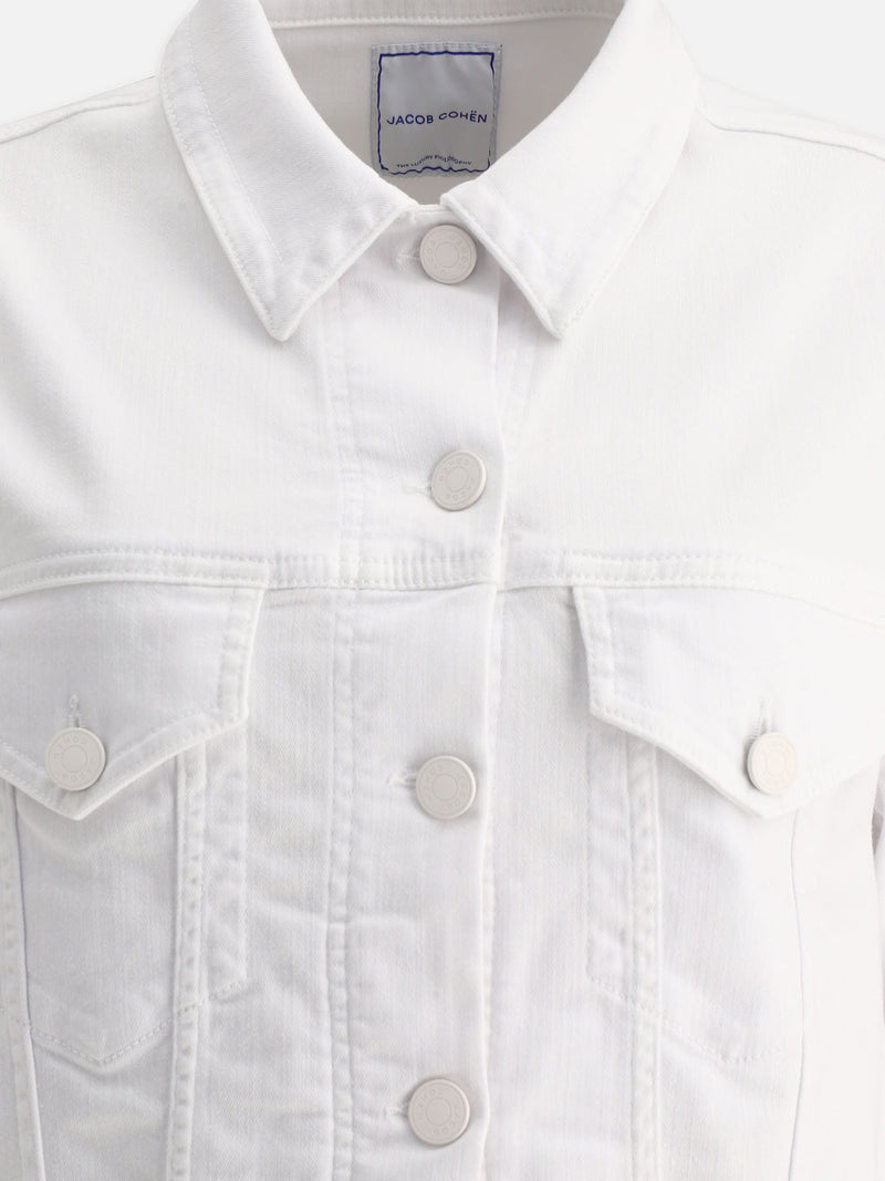 Vietti Jacob Cohën Giacca trucker in denim In Vendita
