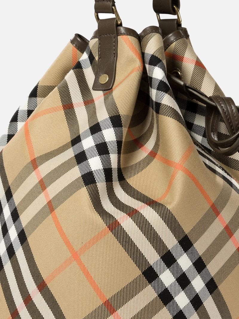 Vietti Burberry Borsa a secchiello "Vintage Check" Italy