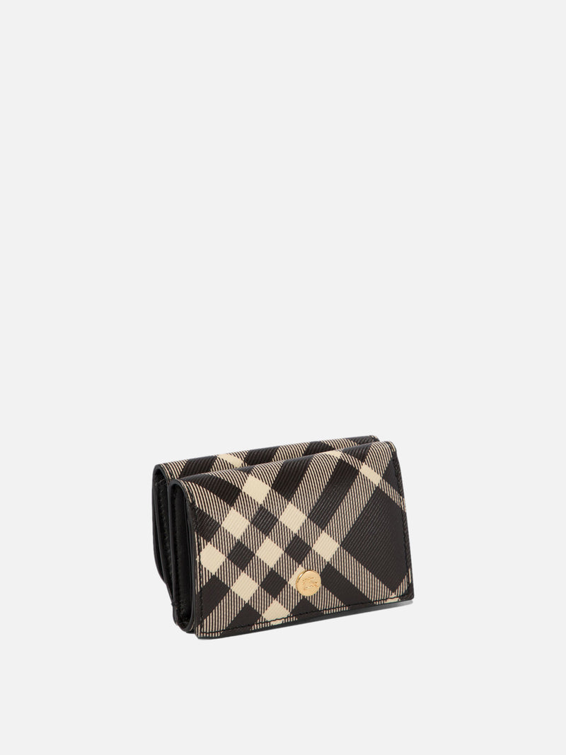 Vietti Burberry Portafoglio compatto "Check" Convenienza