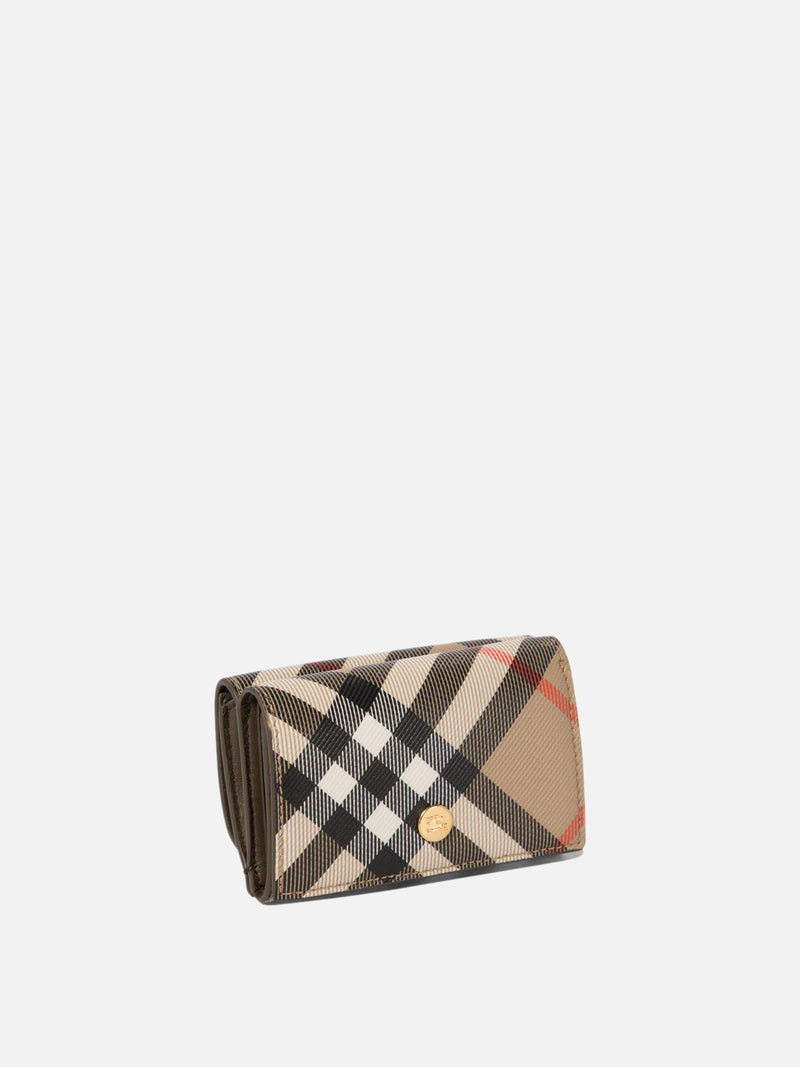 Vietti Burberry Portafoglio compatto "Check" Novità