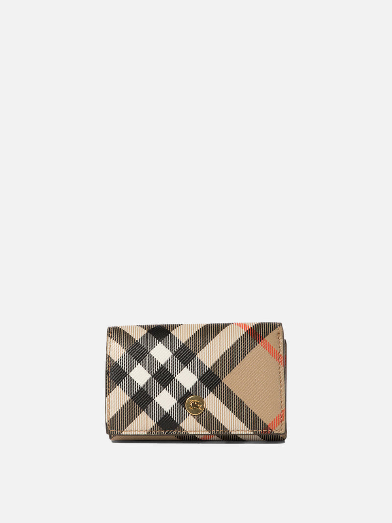 Vietti Burberry Portafoglio compatto "Check" Novità