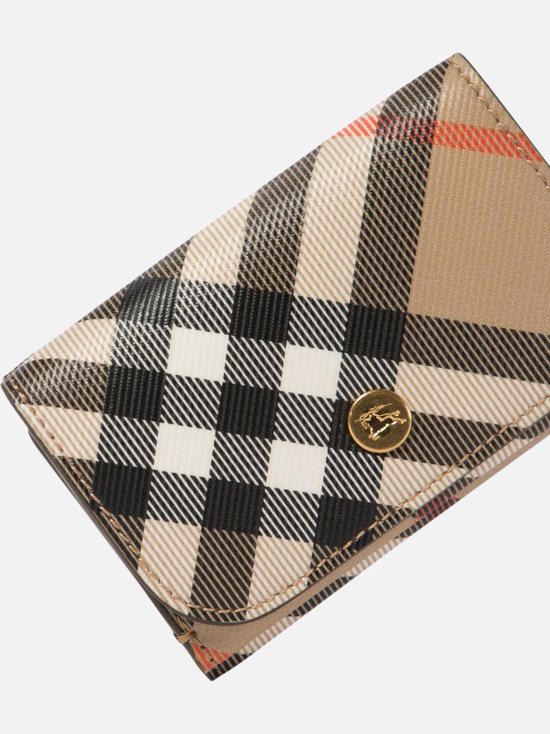 Vietti Burberry Portafoglio compatto "Check" Novità