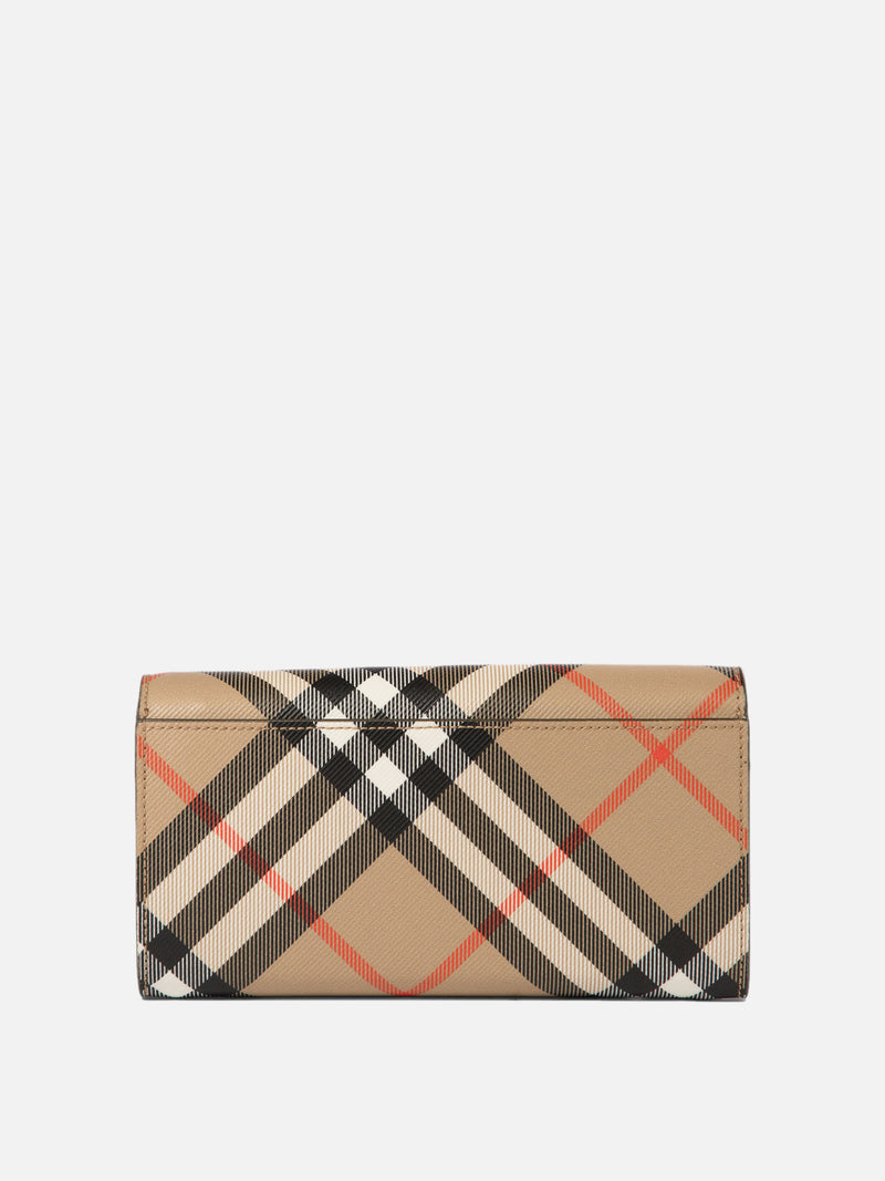 Vietti Burberry Portafoglio continental Check Presa