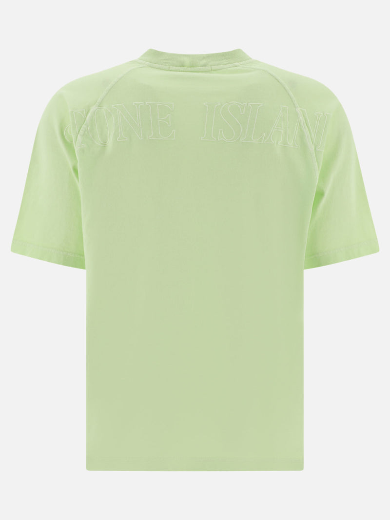 Vietti Stone Island T-shirt con ricamo "Compass" Saldi Di Fabbrica