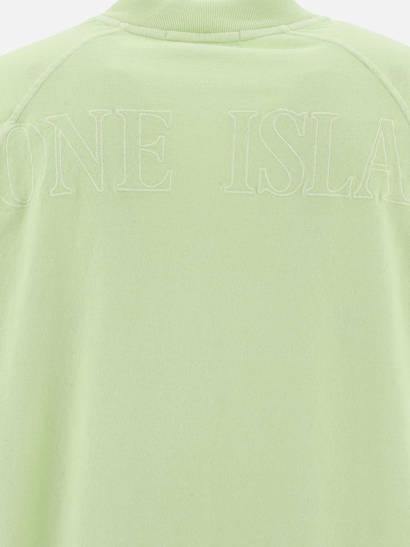 Vietti Stone Island T-shirt con ricamo "Compass" Saldi Di Fabbrica