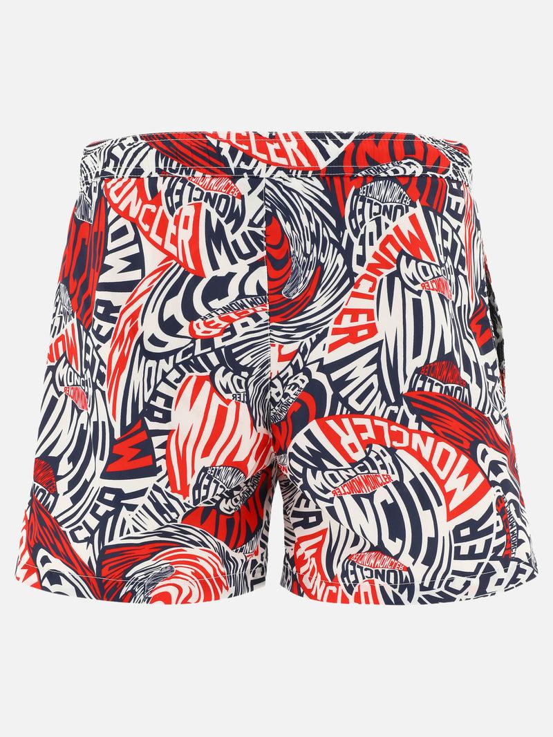 Vietti Moncler Boxer da mare con stampa I Più Venduti
