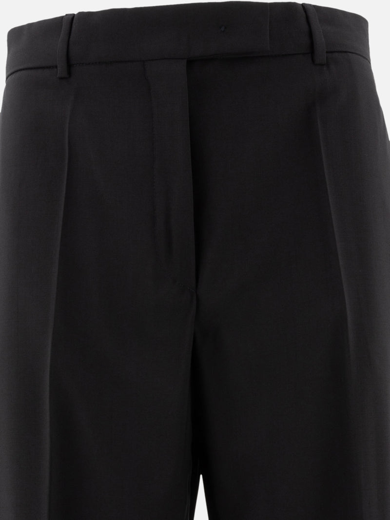 Vietti Max Mara Sportmax Pantaloni oversize in lana stretch Negozi Online