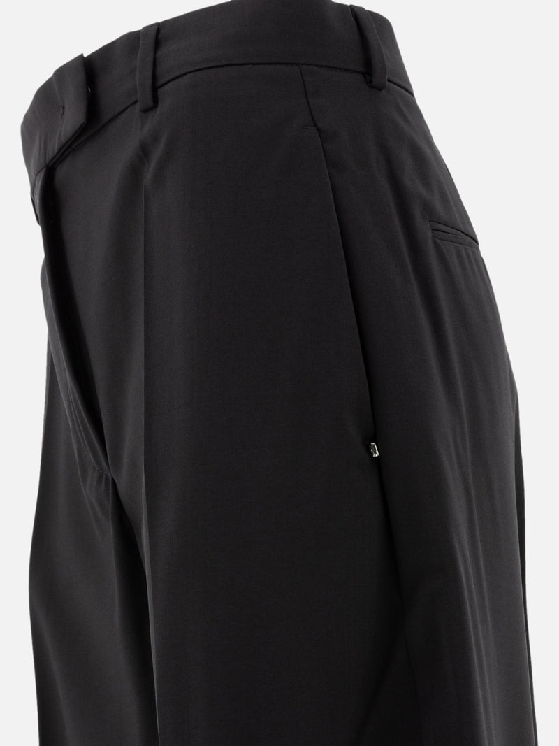 Vietti Max Mara Sportmax Pantaloni oversize in lana stretch Negozi Online