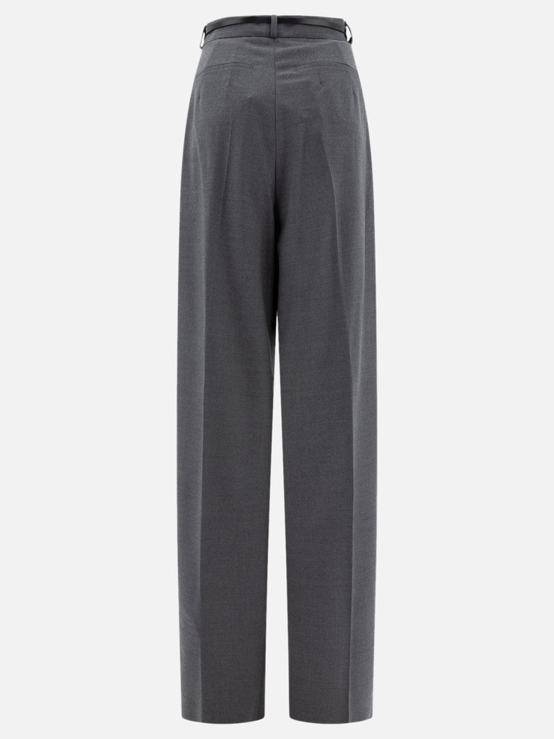 Vietti Max Mara Sportmax Pantaloni oversize in lana stretch Acquista Ora