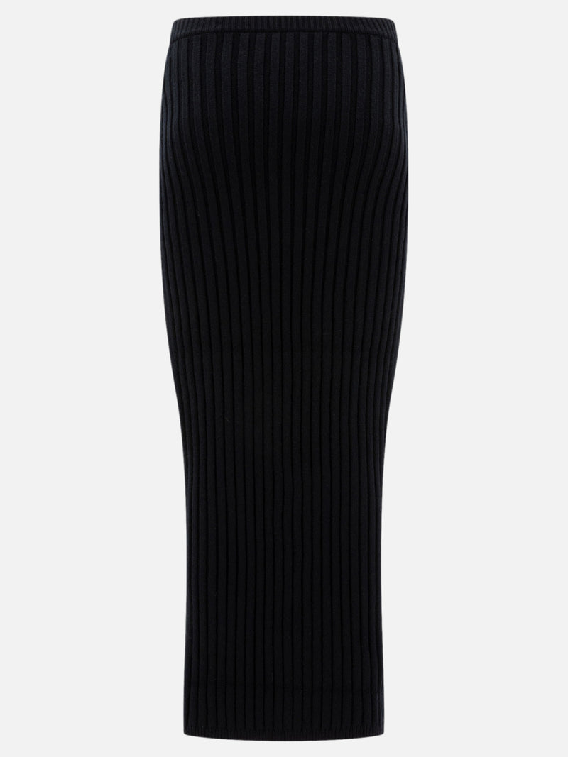 Vietti Max Mara Gonna in maglia di lana e cashmere Shopping Online