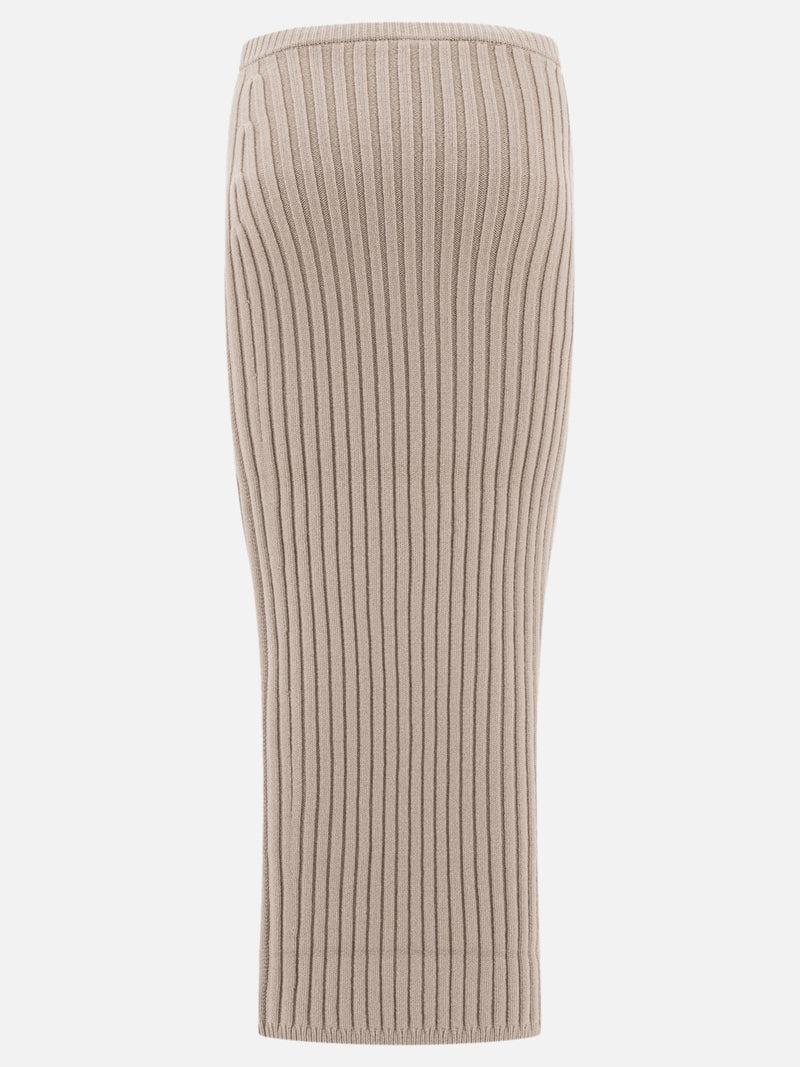 Vietti Max Mara Gonna in maglia di lana e cashmere Affare Del Giorno