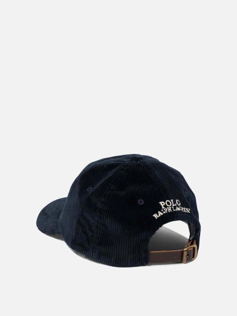 Vietti Polo Ralph Lauren Cappello da baseball a coste "Pony" Spedizione Gratuita