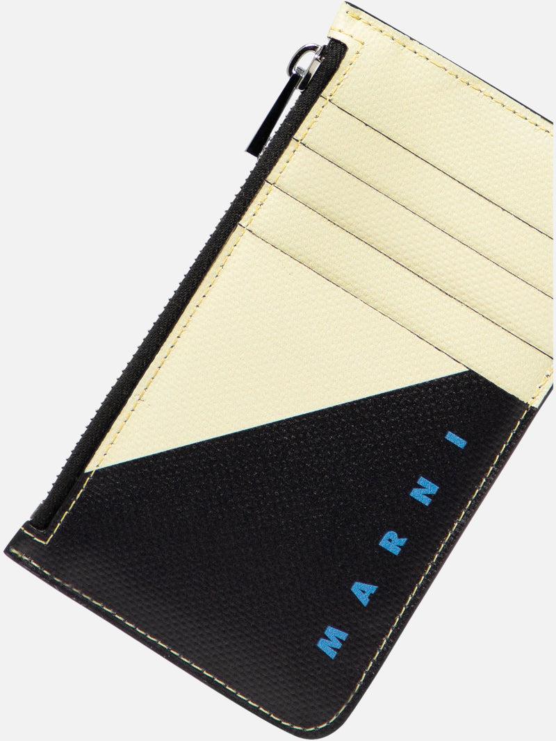 Vietti Marni Portacarte bicolore "Tribeca" Shopping Online