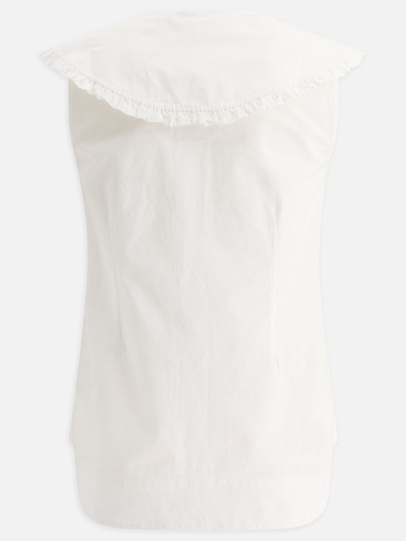 Vietti Ganni Blusa in popeline Online
