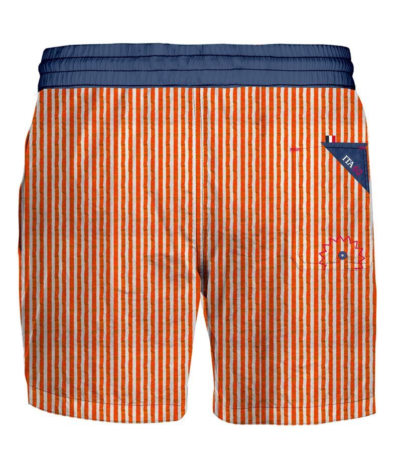 Zeybra COSTUME UOMO YACHTING 074 ORANGE FLUO Negozio