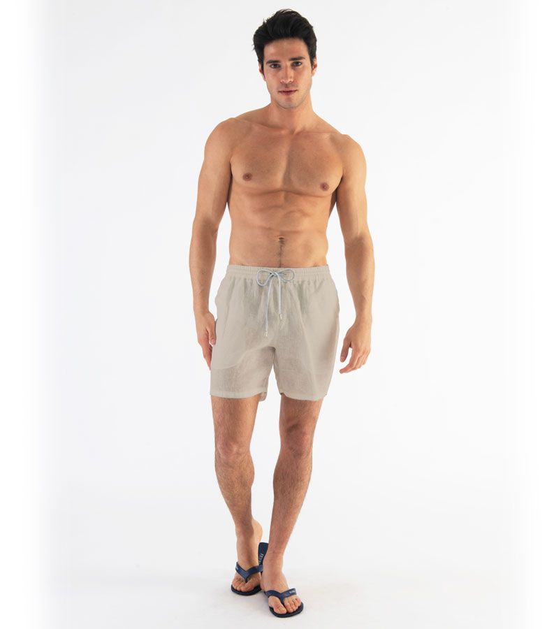 Zeybra COSTUME UOMO LINO SABBIA Moda