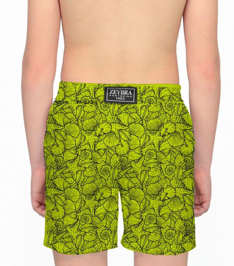 Zeybra COSTUME BAMBINO FLUO PRINT GIALLO FLUO Soddisfazione Garantita