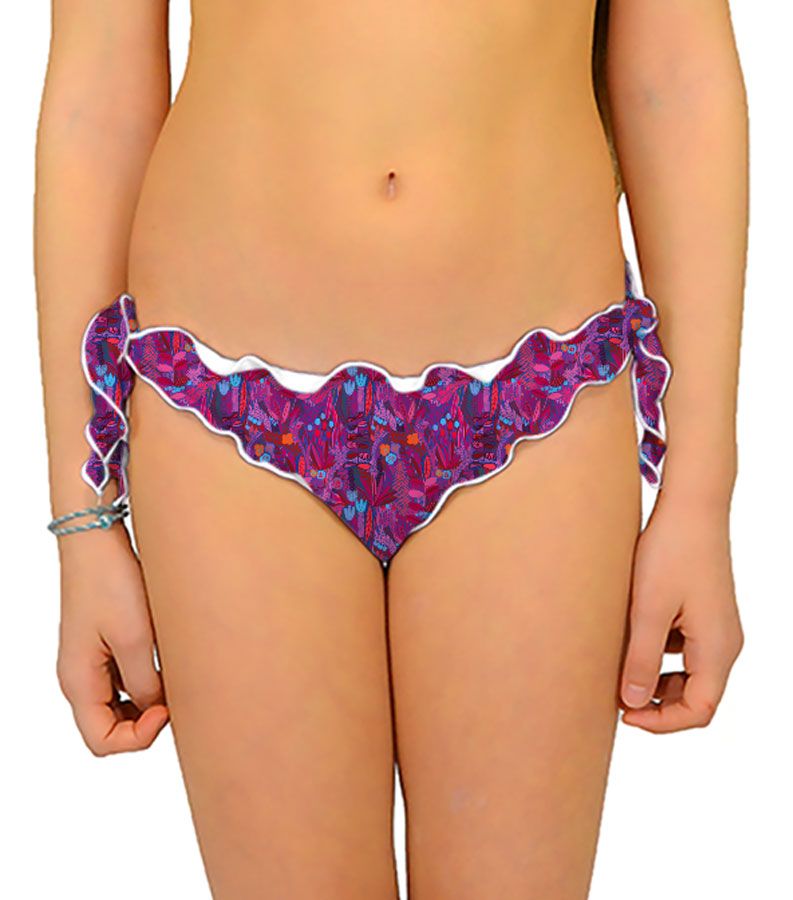 Zeybra SLIP BAMBINA ARRICCIATO BOTANIC FUXIA Promozione Limitata