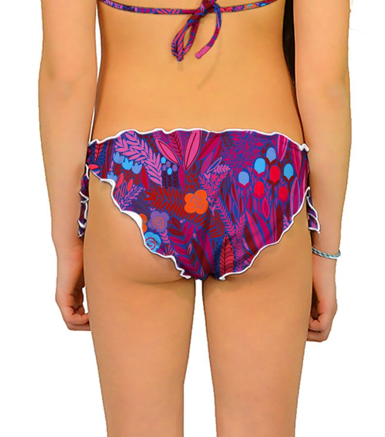Zeybra SLIP BAMBINA ARRICCIATO BOTANIC FUXIA Promozione Limitata