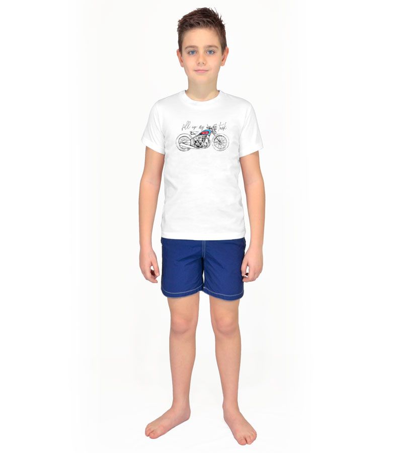 Zeybra T-SHIRT BAMBINO GESSO In Linea