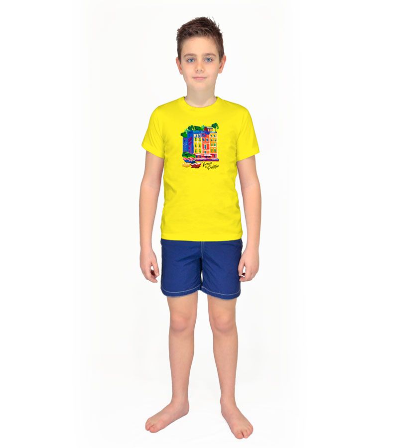 Zeybra T-SHIRT BAMBINO GIALLO Convenienza
