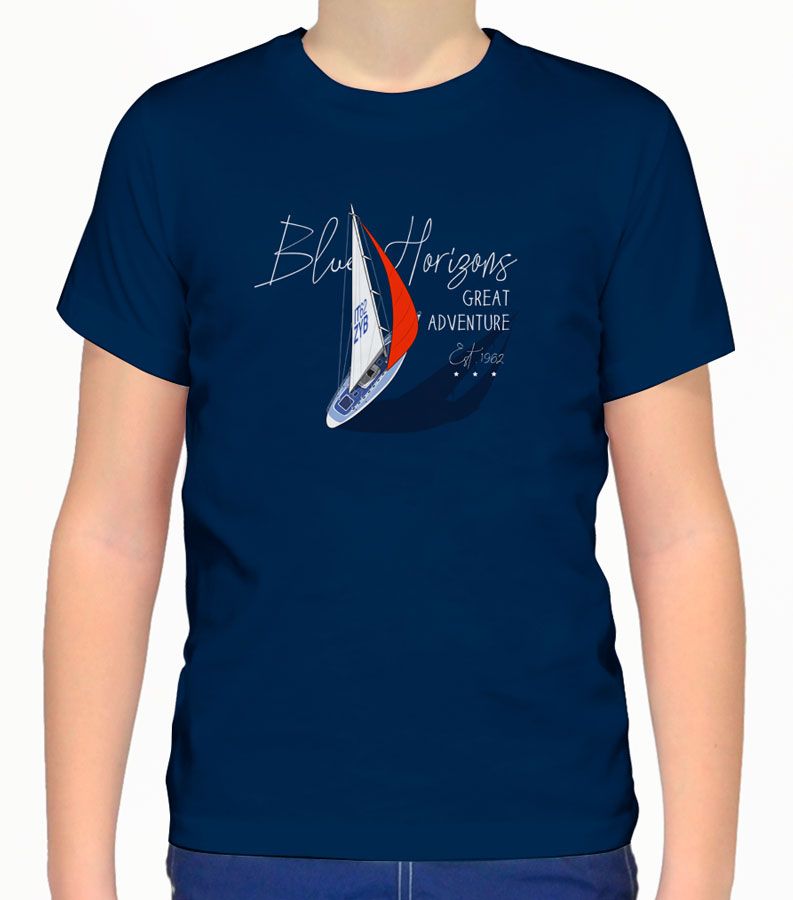Zeybra T-SHIRT BAMBINO BLU Offerta