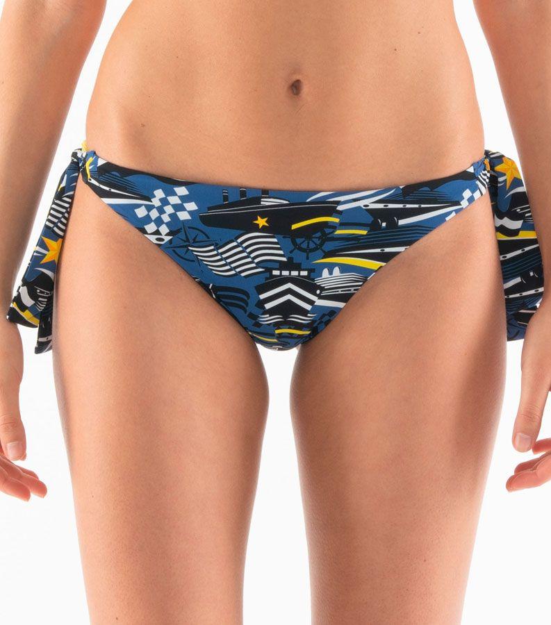 Zeybra SLIP DONNA REVERSIBILE NAUTICO BLU Saldi Di Fabbrica