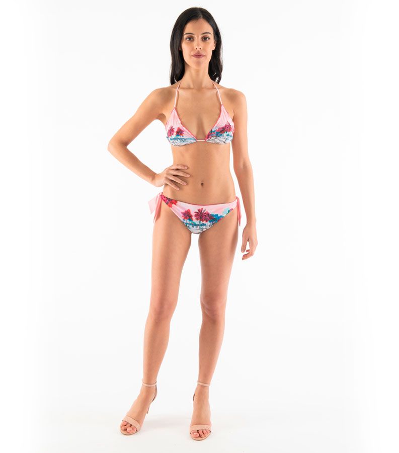 Zeybra TRIANGOLO DONNA ARRICCIATO BRASILE ROSA Vendite Flash