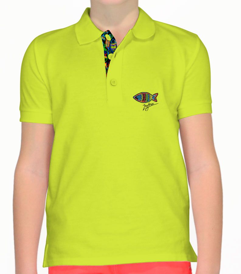 Zeybra POLO BAMBINO ELEMENT ACIDO Moda