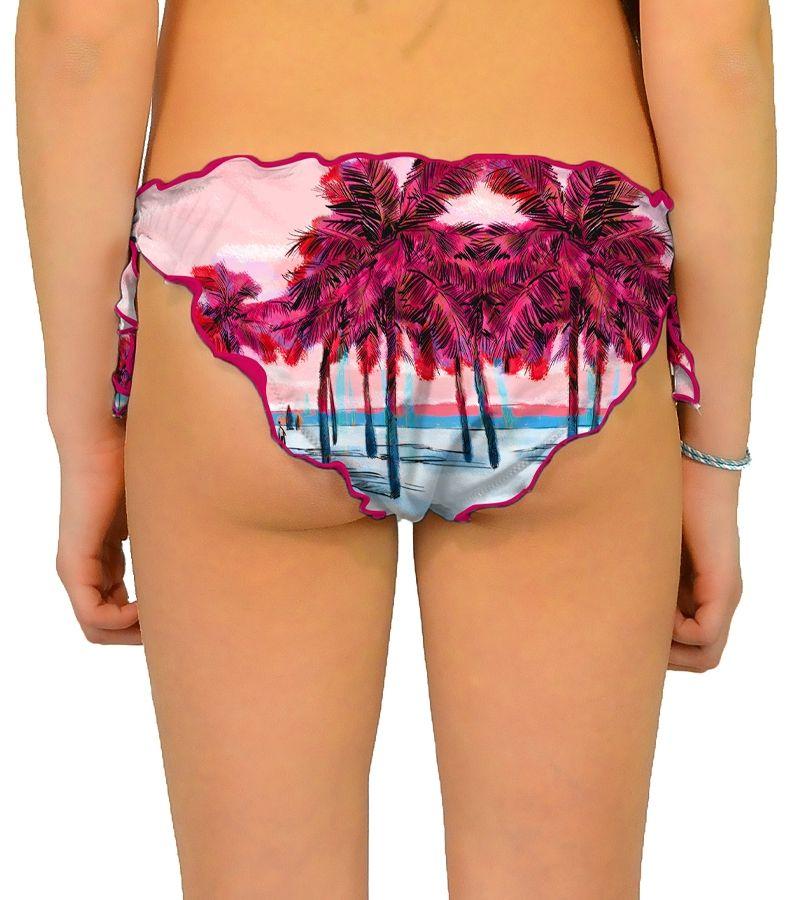 Zeybra SLIP BAMBINA ARRICCIATO BRASILE ROSA Soddisfazione Garantita