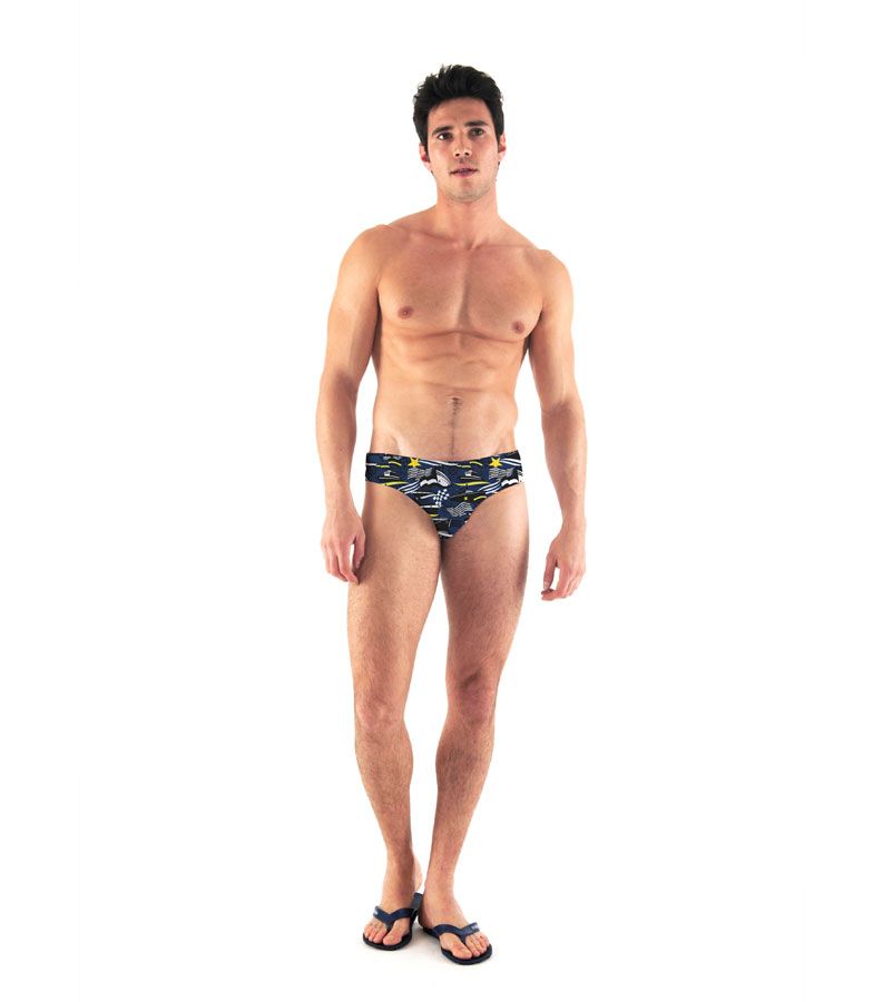 Zeybra SLIP UOMO NAUTICO BLU Sottocosto