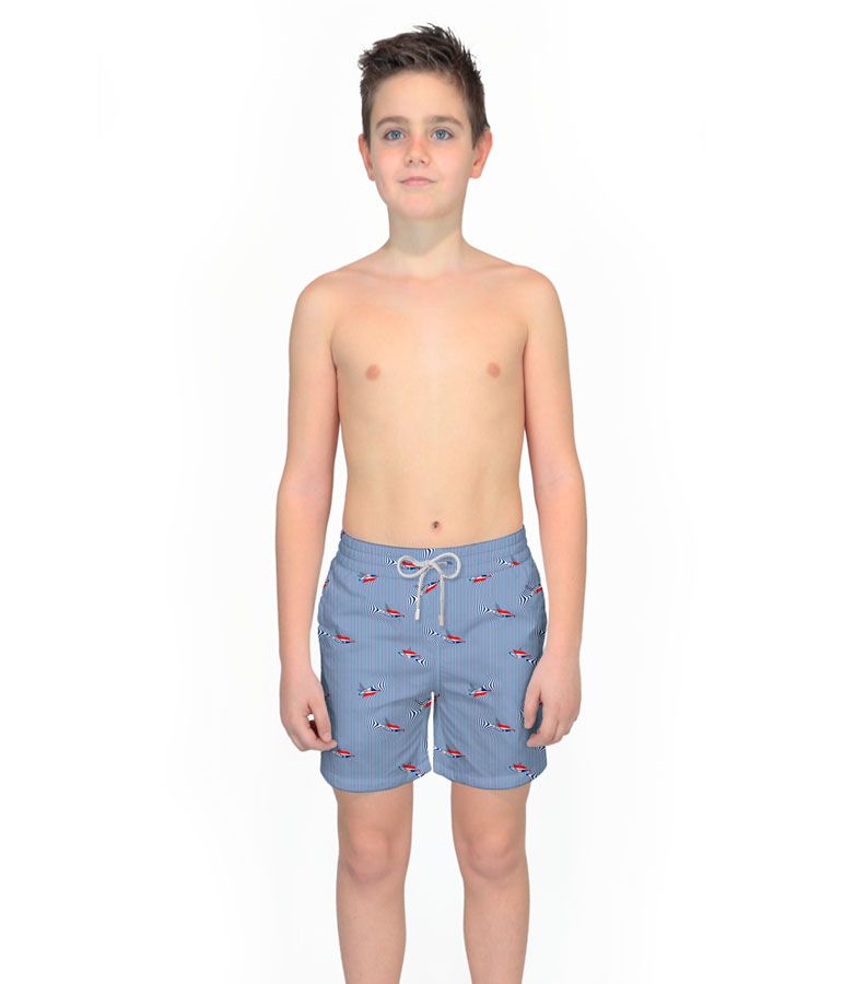 Zeybra COSTUME BAMBINO BARCHE A VELA BLU Italia