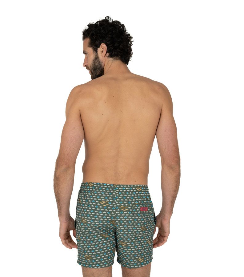 Zeybra COSTUME UOMO BRANCO PESCI MILITY Saldi
