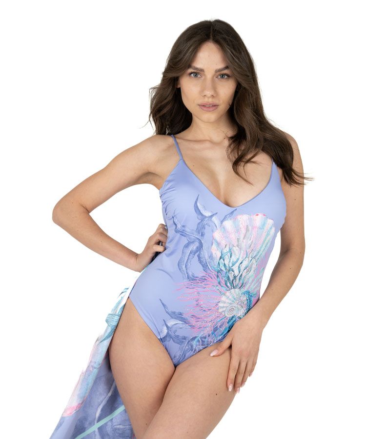 Zeybra COSTUME INTERO DONNA NETTUNO GLICINE Affare Del Giorno
