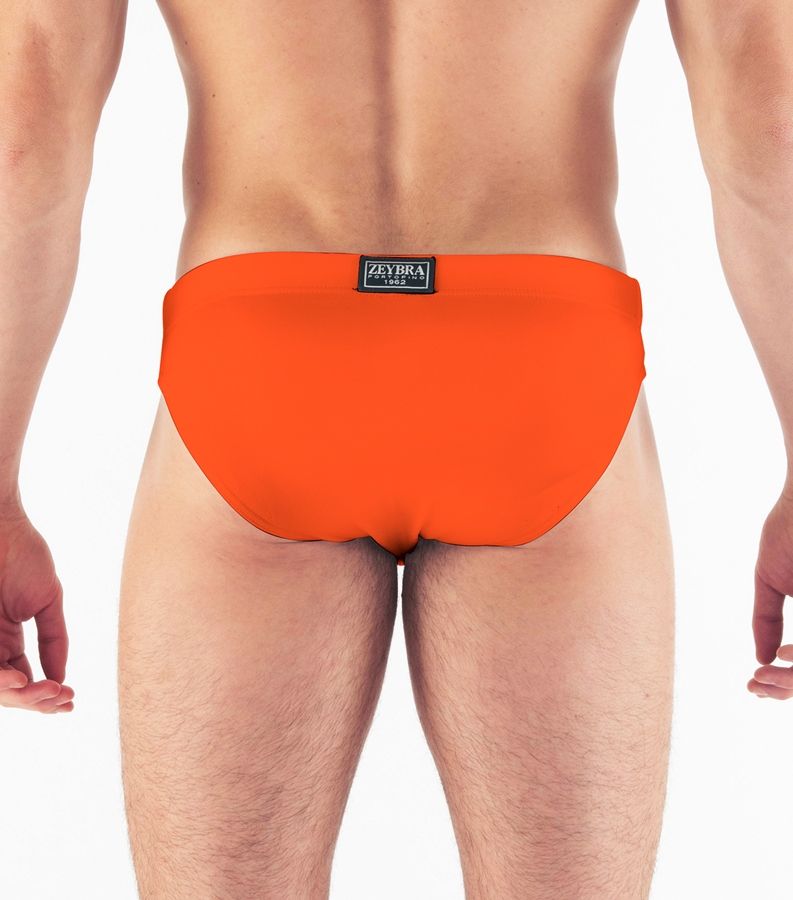 Zeybra SLIP UOMO TINTA UNITA ORANGE FLUO Offerte