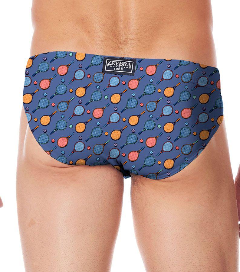 Zeybra SLIP ALTO UOMO TENNIS COBALTO Vendita Calda