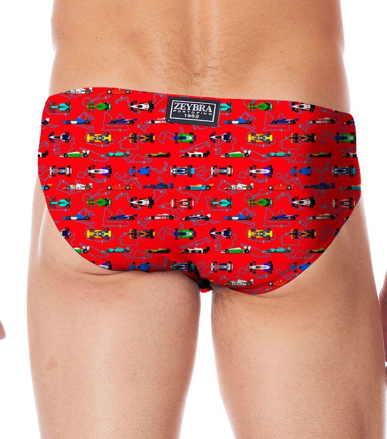 Zeybra SLIP ALTO UOMO FORMULA 1 RED RACE Vendita Economica