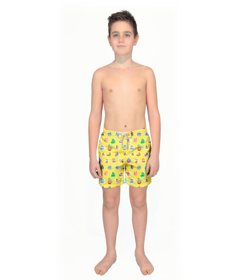 Zeybra COSTUME BAMBINO POSTER CANARINO Italia