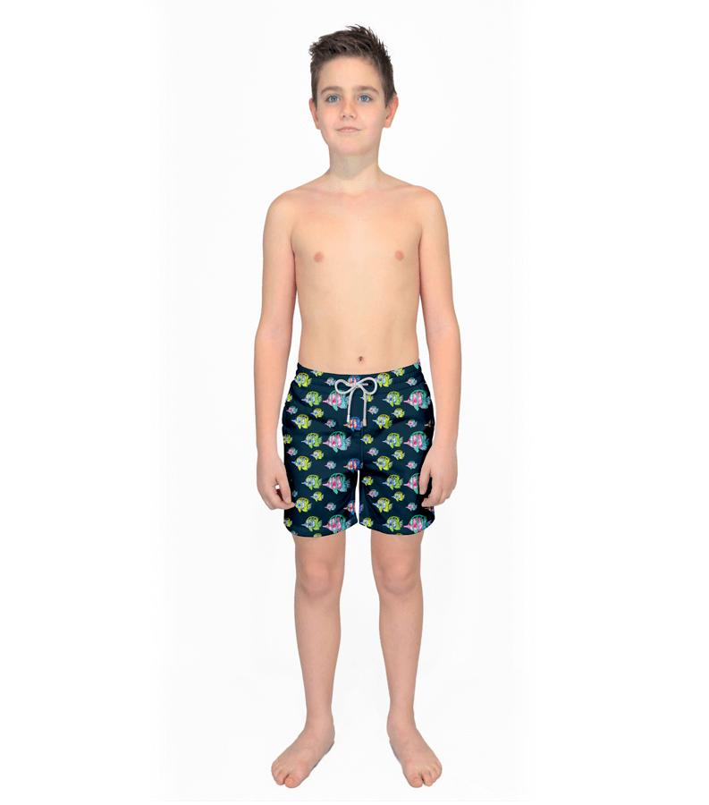 Zeybra COSTUME BAMBINO PESCI FLUO NERO 2025