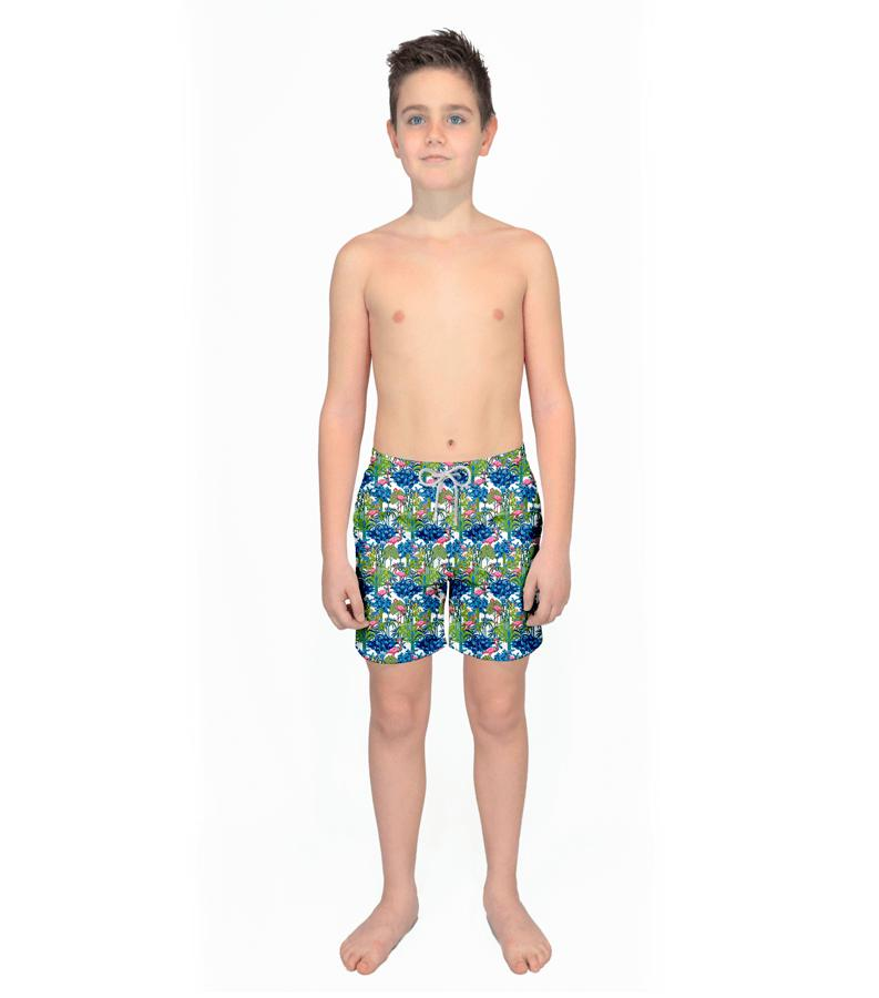Zeybra COSTUME BAMBINO FENICOTTERO BIANCO Nuovo