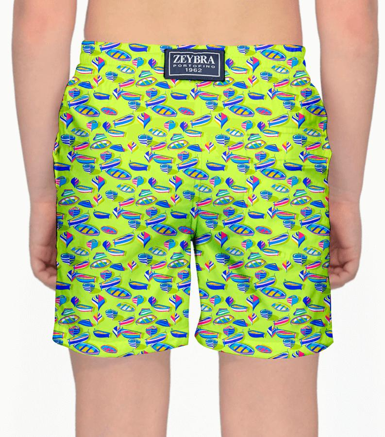 Zeybra COSTUME BAMBINO BARCHE LIME Pezzi Unici